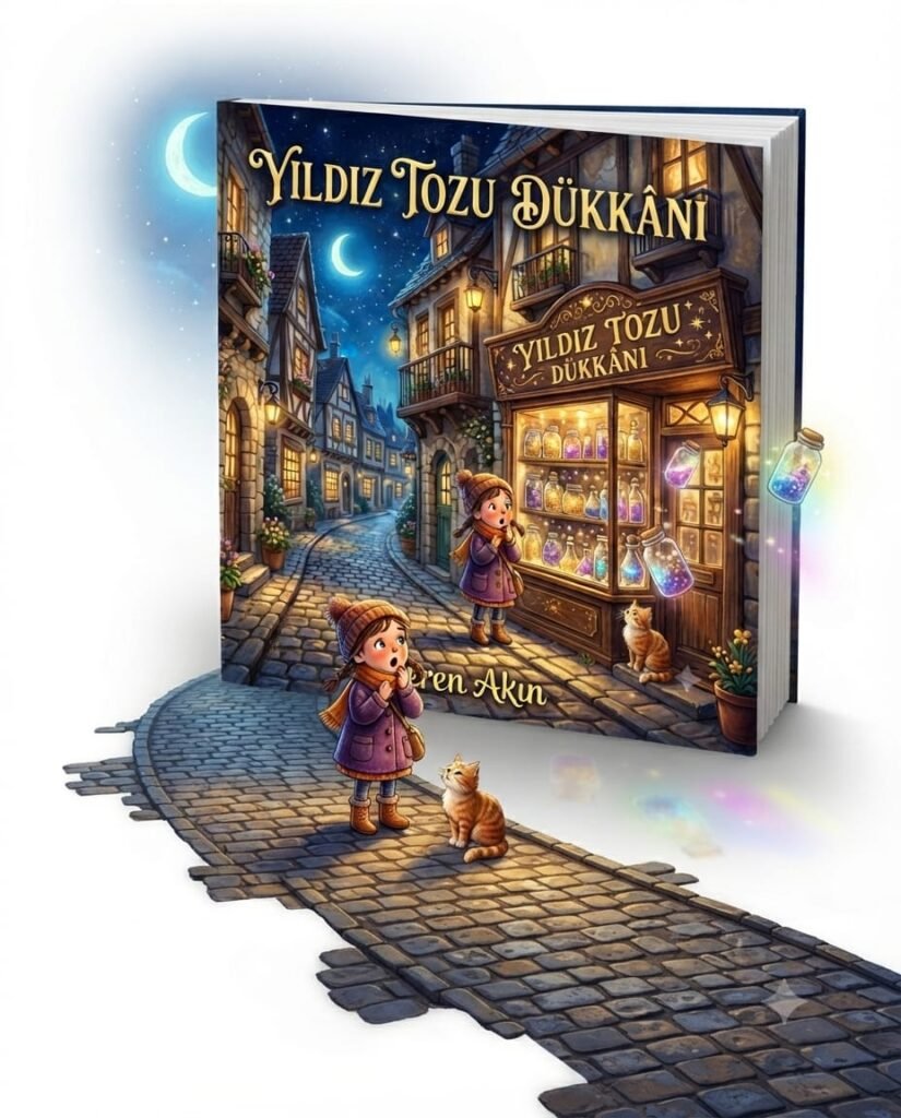 Yıldız Tozu Dükkânı kapak illüstrasyonu